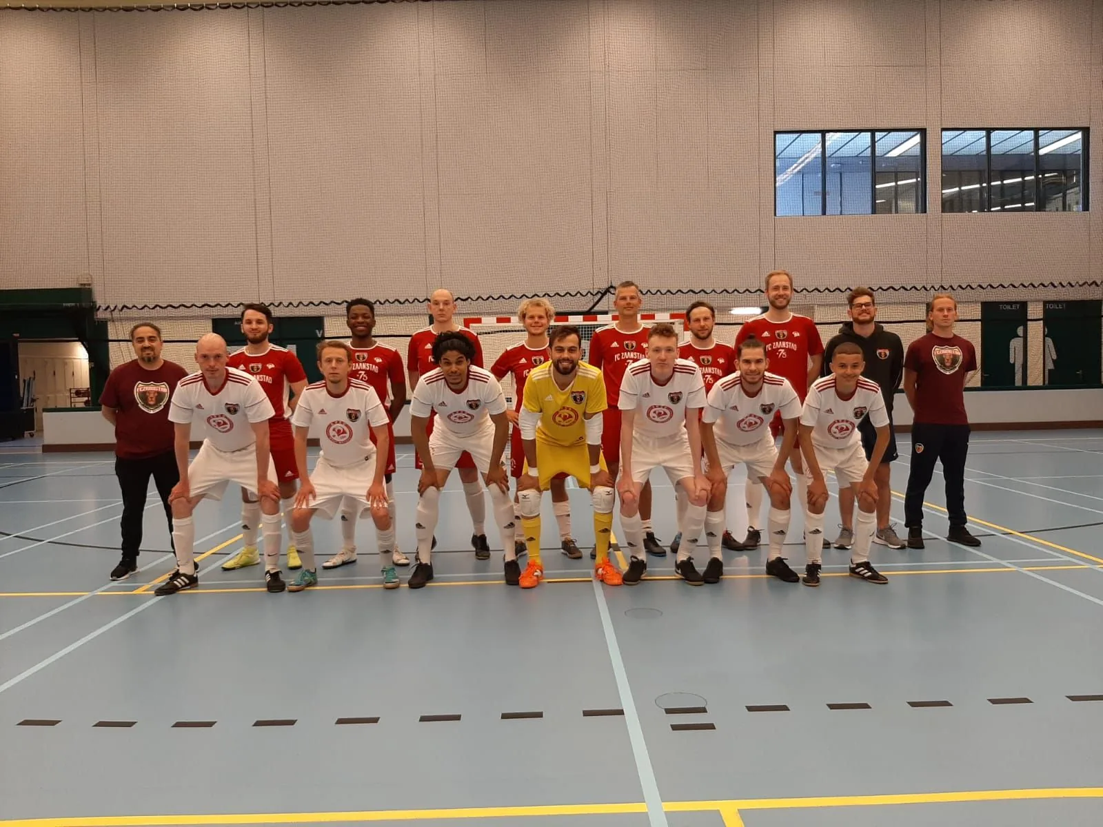 FC Zaanstad on the court, from the 2020 club archive